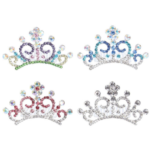 8 haarkammen met haarclips voor kinderen