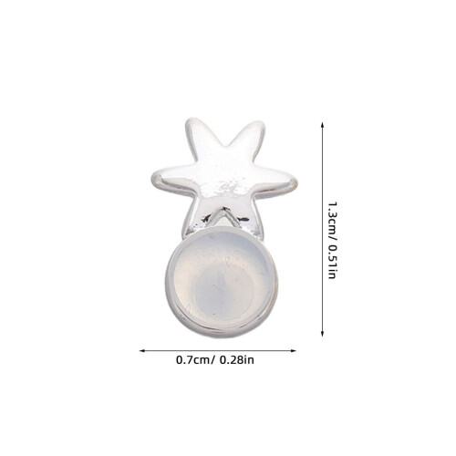 8 earring stoppers, safety clasps, decorative backs 1