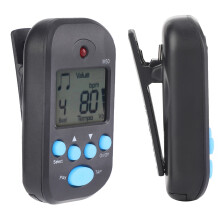 Tragbarer M50 Digitalmetronom mit LCD-Schlagzeug- und Tempoanzeige für Gitarre & Musik