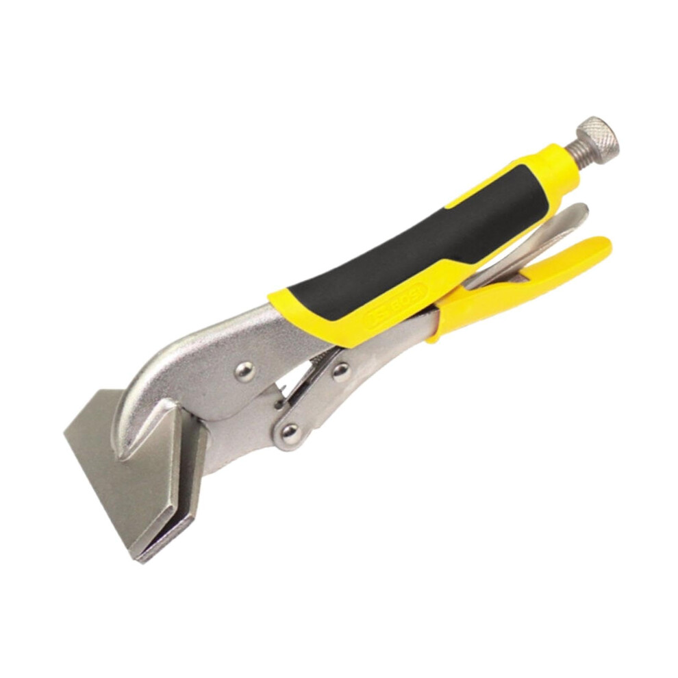 Locking Sheet Metal Clamp Welding Pliers Sturdy Multipurpose Straight Hand Professional Bender Tool Sheet Metal Hand Seamer 9067246670771