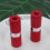 Aluminum alloy bicycle steps, rear standing area, red 5