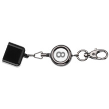 Billiards Cue Chalk Holder 74cm Retractable Durable Clip-On