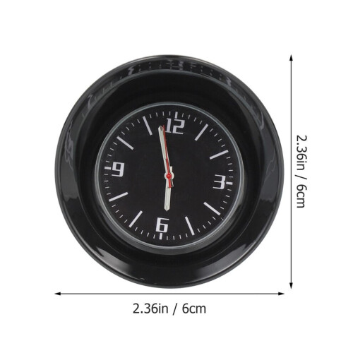 Car Dashboard Clock, Battery Operated, Black 1