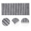 Kfz-Ersatzluftfilter, 2 Stück, 10,22 x 4,52 x 0,59 Zoll 4