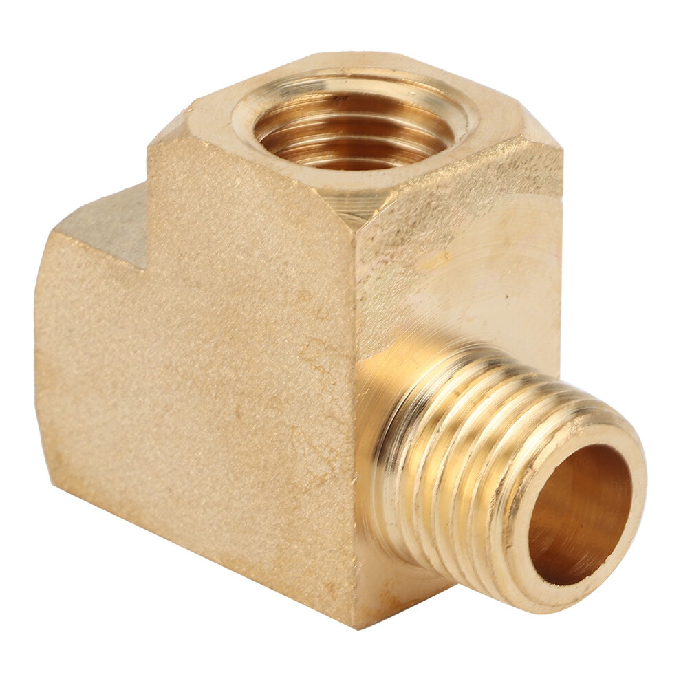 Solid Brass Street Pipe Tee Npt Male Thread 1000 Psi Universal Accessory 4601360405878