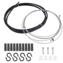 Fahrradschaltzüge, Mountainbike-Bremszüge aus Gummi, 1 Set