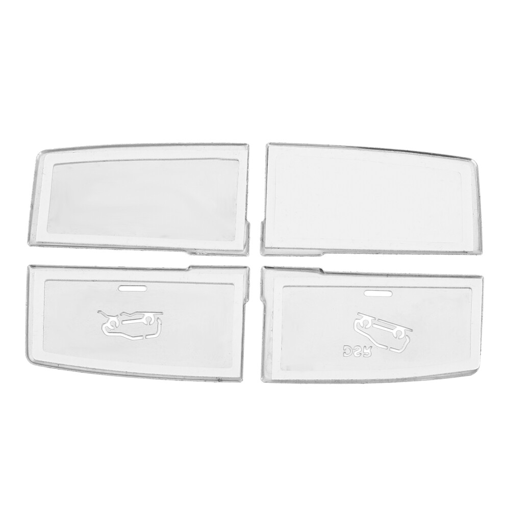 4Pcs Aluminum Suspension Adjustment Button Trim For Mercedes-Benz Ml/Gl/Gle/Gls Silver 8791360406527