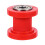 Kettinggeleiderol, rood plastic, 1 2