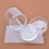 Ensemble de tampons à ongles transparents pour manucure maison 5