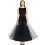 Double Layer Black Petticoat for Dresses 1