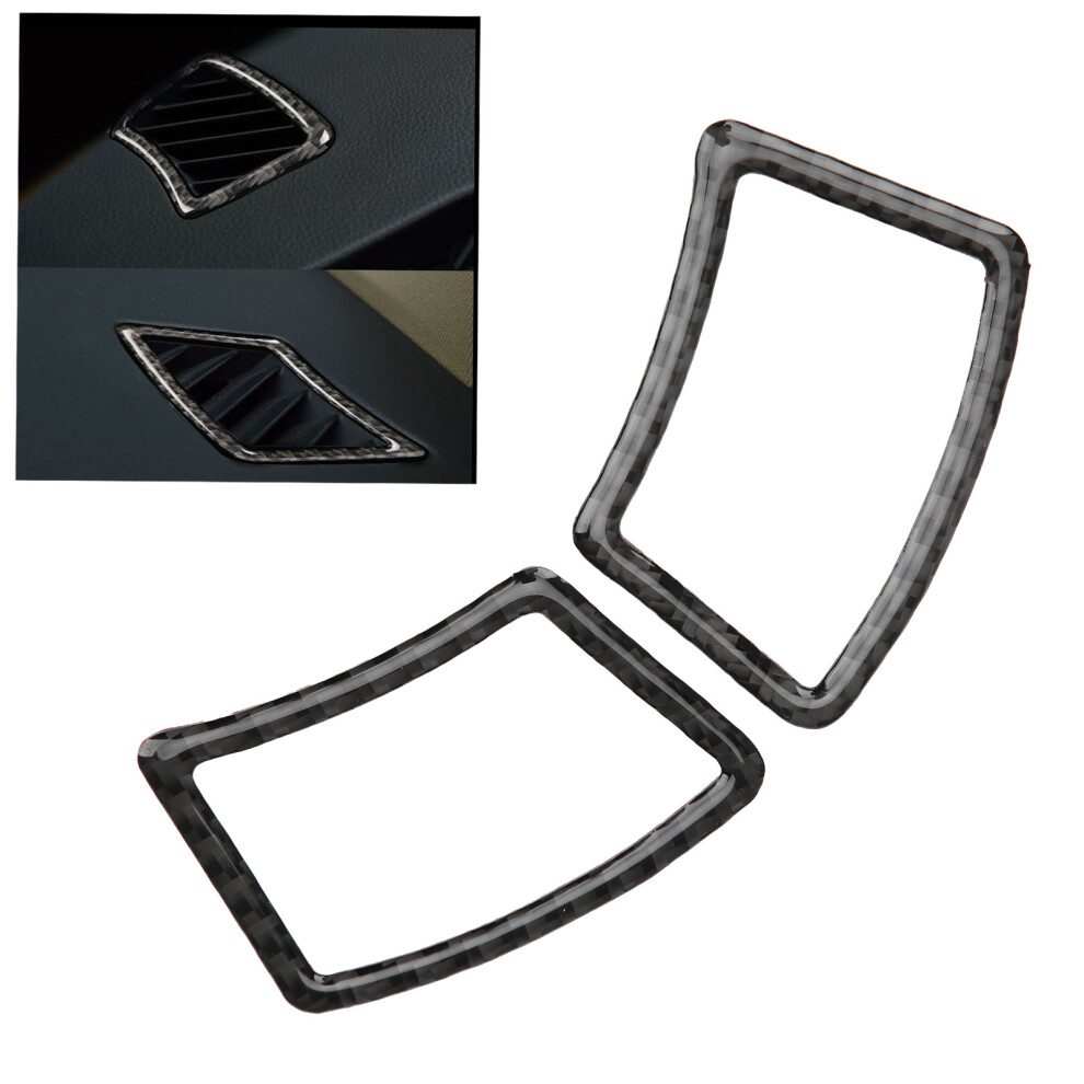 Carbon Fiber Dashboard Air Vent Trim For 5 Series E60/E61 2004-2010 7691360407917