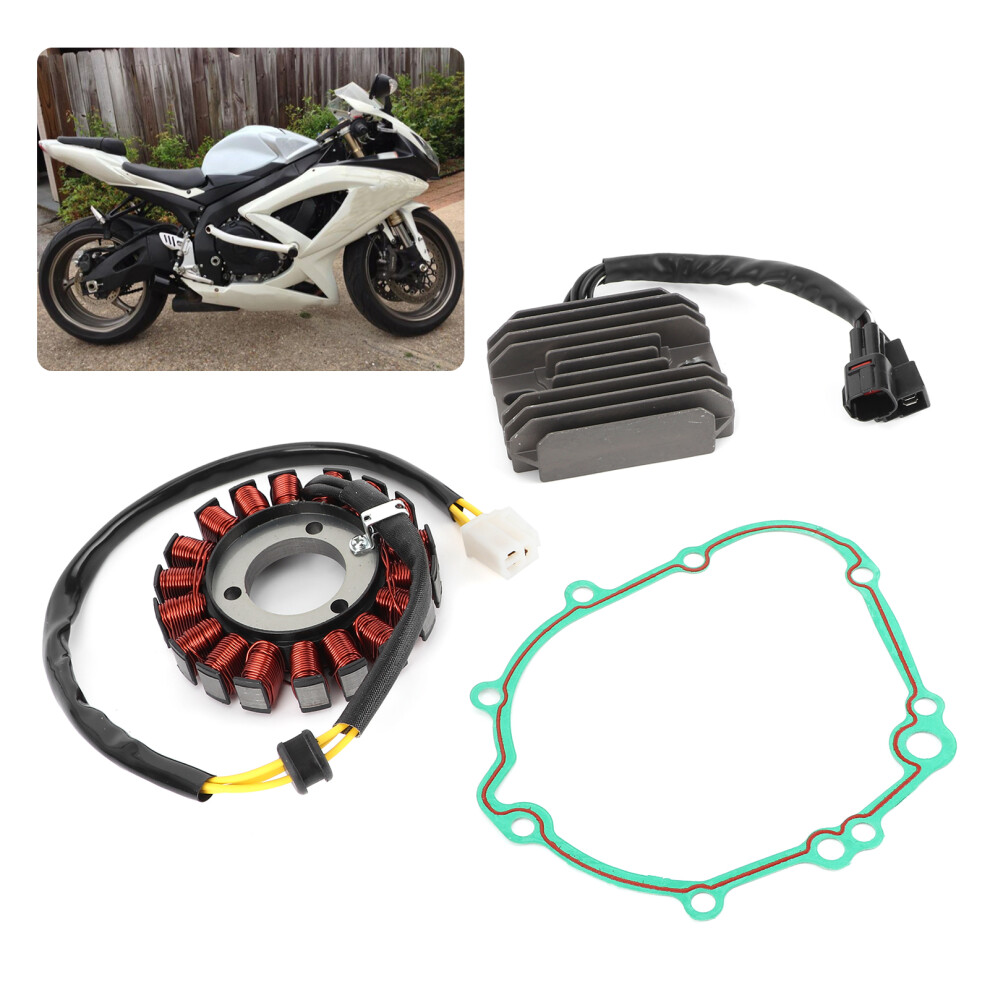 Motorcycle Stator Rectifier Gasket Kit For Suzuki Gsxr600 K6/K7/K8/K9 8741360409073