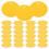 Flat round plastic sequins 20 mm for crafting and decorating 1
