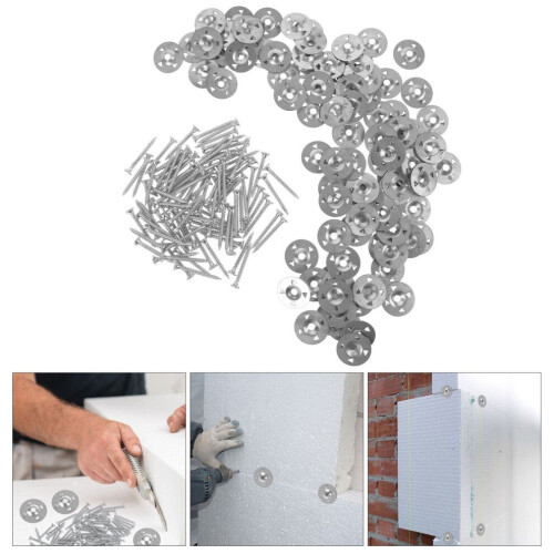 Flachscheiben-Sortiment für Schaumstoff-Isolierplatten 2