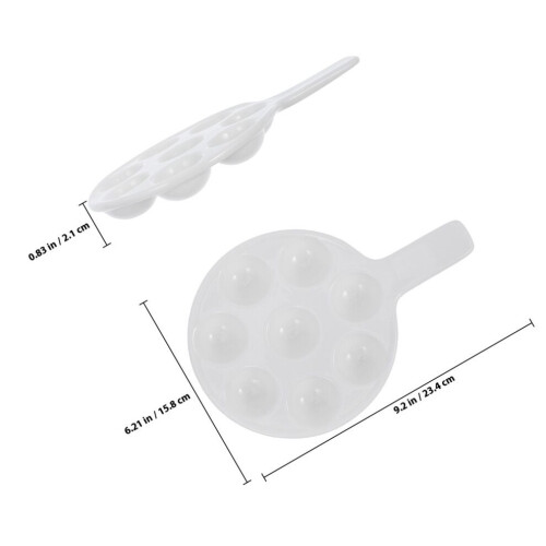 ceramic escargot baking dish for serving mushrooms and snails 1