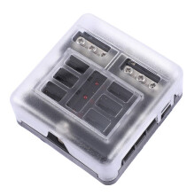 Säkringsbox Praktisk säkringshållare Säkringsblockhållare 8,8x8,6 cm