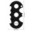 Billiard Pool Cue Storage Clamp with 3 Hole Joint Protector - Secure Cue Holder 13
