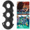 Billiard Pool Cue Storage Clamp with 3 Hole Joint Protector - Secure Cue Holder 15