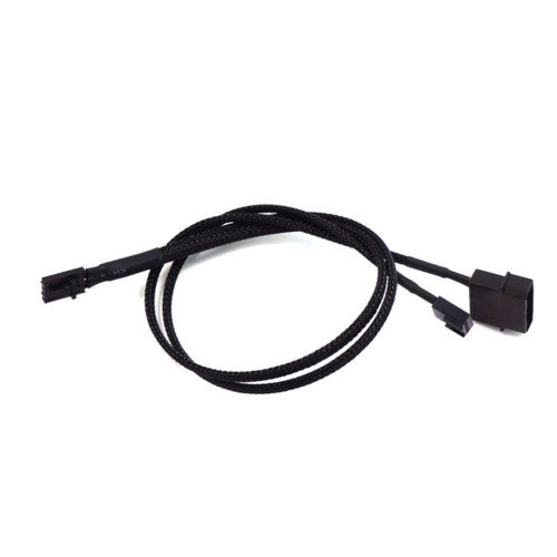 Hub PWM 5 - Stecker-Netzteilkabel mit Ummantelung für Computer 2
