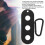 Pool Cue Joint Protector Clip - Hard Plastic 3 Hole Holder for Billiard Cues 4
