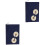 2pcs 3D Bicycle Blessing Graduation Handmade 3