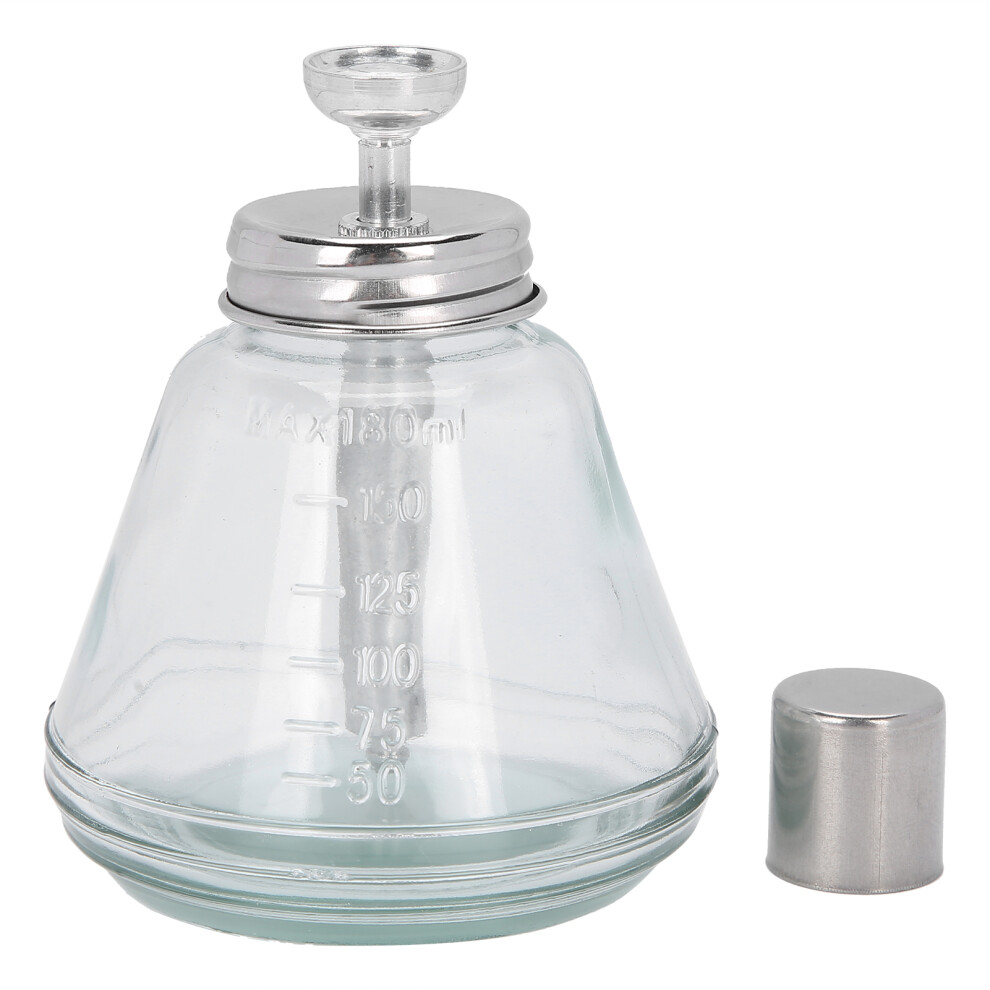 Refillable 180ml Nail Polish Remover Pump Bottle with Aluminum Core Press Type