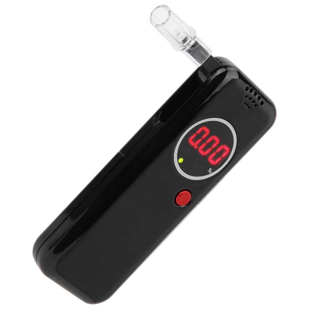 Compact Breath Tester With Sensitive Sensor Quick Response Black 5081360415531
