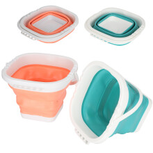 Lightweight 2pcs Foldable Paint Wash Buckets Multi-Purpose & Easy to Store