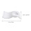 2pcs Ceramic Egg Cups Wave Type For Home and Restaurant (White) 2