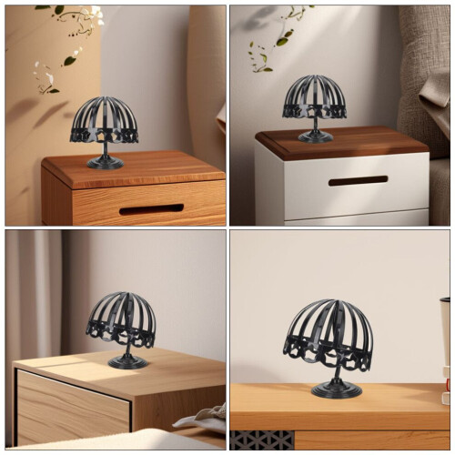 2pcs Hat Stand Cap Holder Headwear Organizer Plastic 2