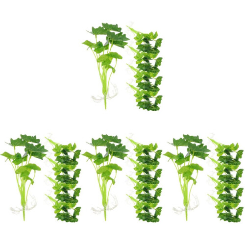 20 Plantas Artificiales para Acuarios y Accesorios 1