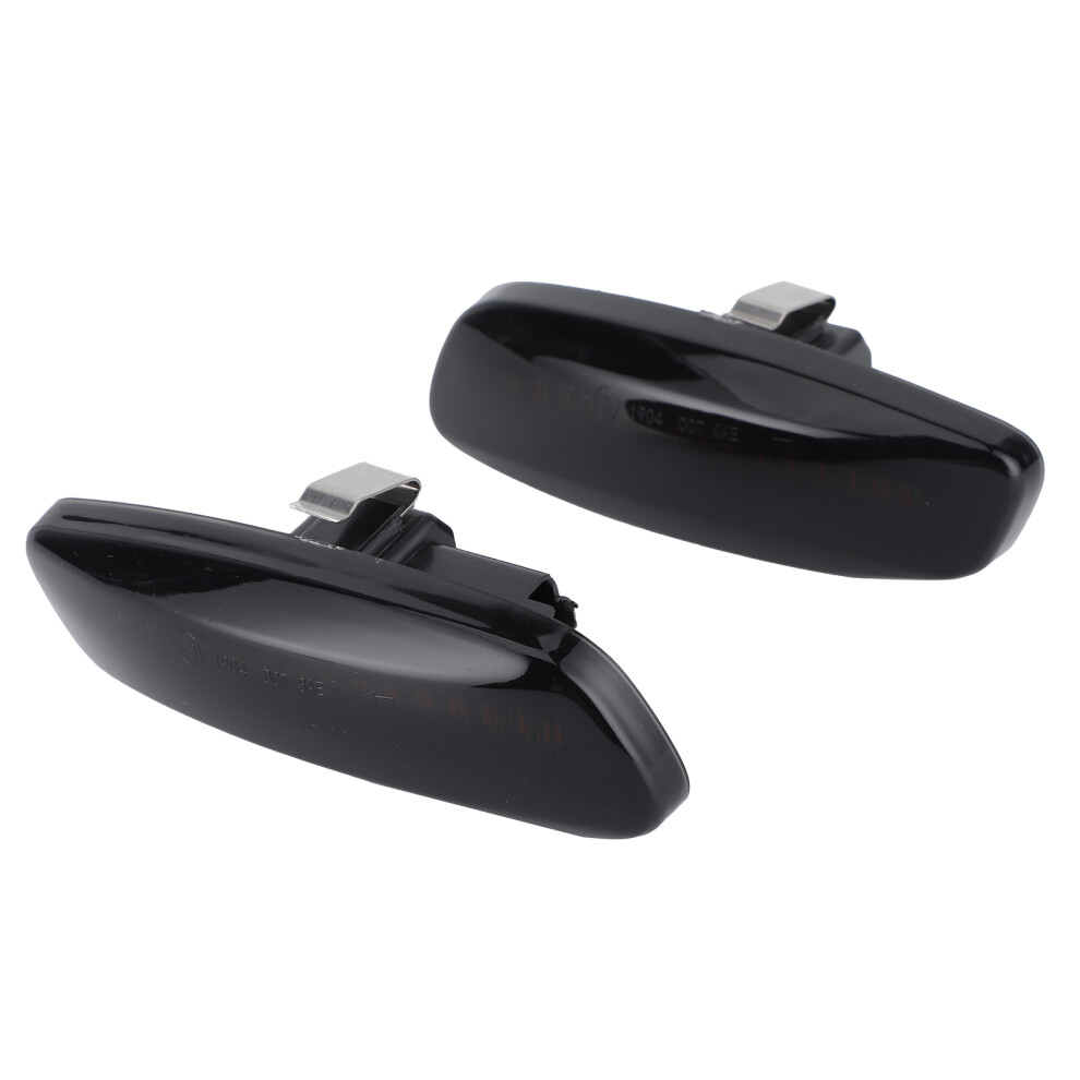 Pair Of Smoked Led Fender Side Marker Lamps For Peugeot 207 308 408 3008 5008 Light 8731360418021