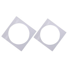 2-teiliges Set quadratische Tortenform für Schichttorten