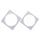2pcs Layer Cake Mold Square Cake Board Tool 1