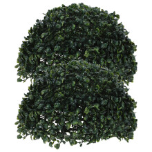 2 Stück künstliche Topiary-Pflanzenkugeln, hängende Graskugeln