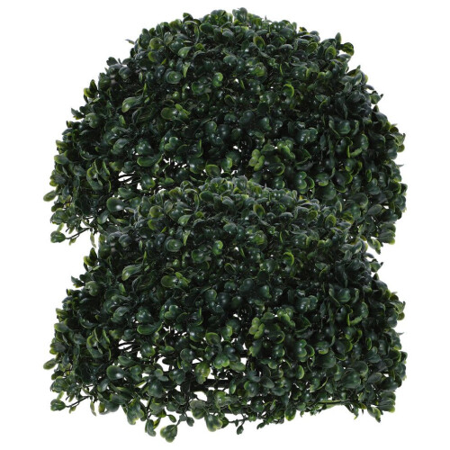 2pcs Artificial Topiary Plant Ball Hanging Grass Ball