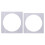 2pcs Layer Cake Mold Square Cake Board Tool 4