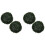 2pcs Artificial Topiary Plant Ball Hanging Grass Ball 4
