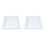 2pcs Plastic Paving Mold Reusable Path Former Concrete Cement 3