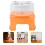 2pcs Lightweight Plastic Shoe Stools for Home and Kindergarten 3