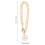 2pcs Letter Charm Mug Handle Chain Cup Pendant 2