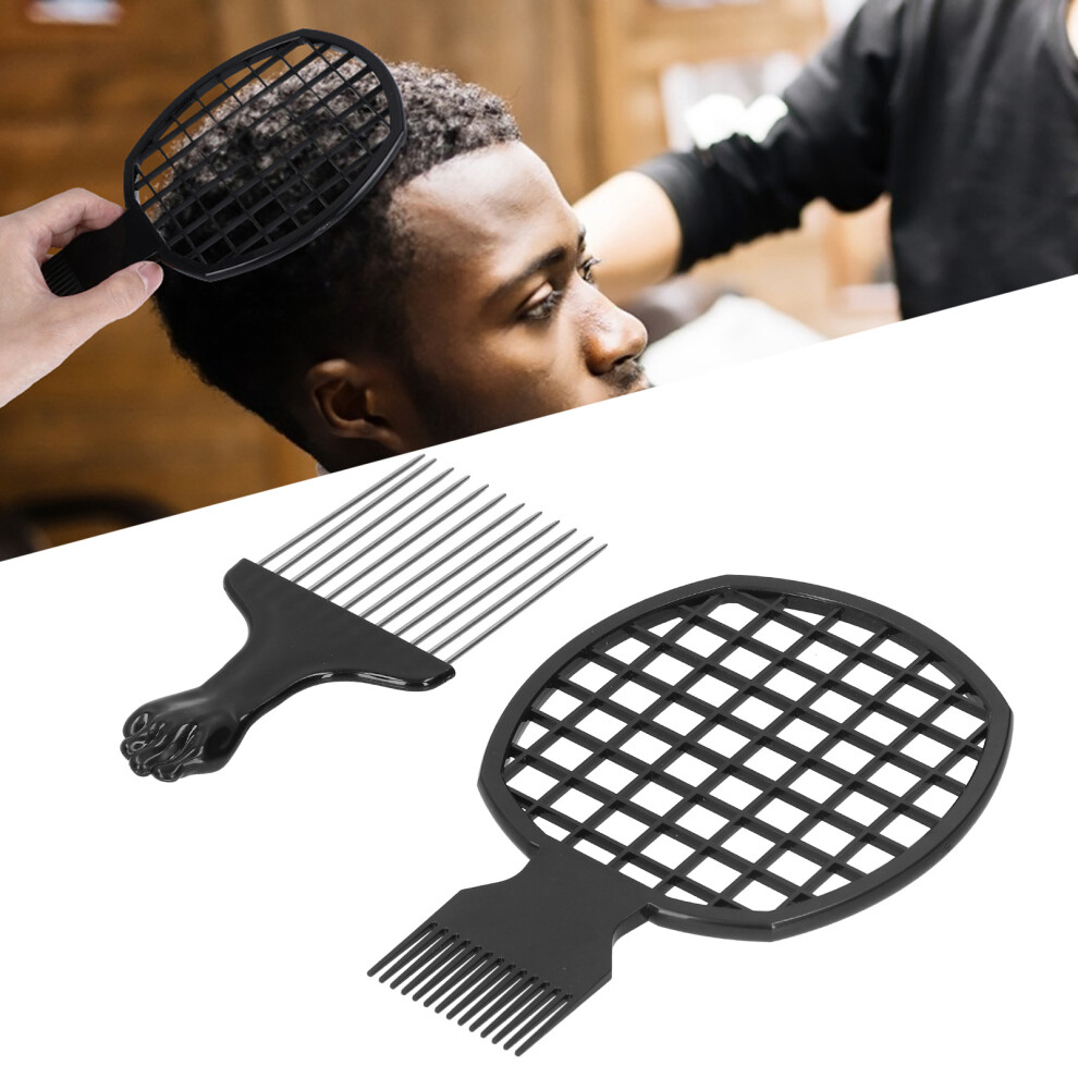 Unisex Hairdressing Tool Fist Hair Pick Comb With Wide Teeth For Afro Twists Salon Use