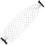 2pcs Black Mesh Face Veil with Clips for Masquerade 1