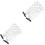 2pcs Black Mesh Face Veil with Clips for Masquerade 3