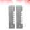 2pcs Sheet Accessories Tool Beekeeping Tool Silver 4