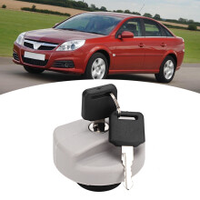 Vauxhall Opel Kraftstofftank Benzinhahn Abdeckung Grey Locking + Schlüssel für Vectra Astra
