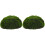 2pcs Simulated Moss Hemisphere Bonsai Wall Decoration 4