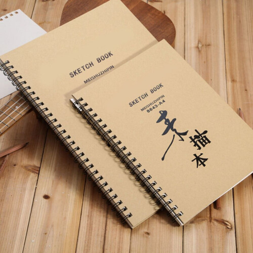 2 stuks schetsboek blanco papier voor studenten 1