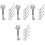 20 replacement keys for emergency buttons, switch keys 5