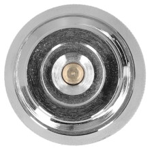 CGA320 Messing-CO2-Soda-Adapteranschluss, Silber, 43,4 mm